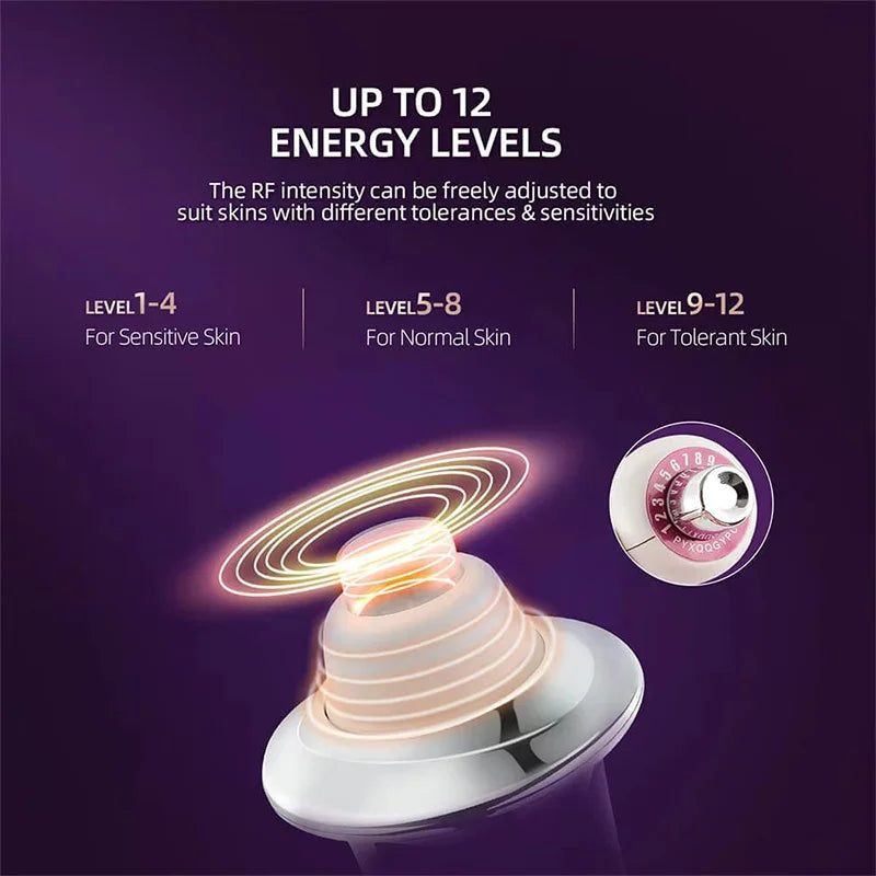 Rf Radio Frequency Face Lifting Ems Microcurrent Mesotherapy Skin Tightening Anti Wrinkle Skin Rejuvenation Beauty Oxygen Pen