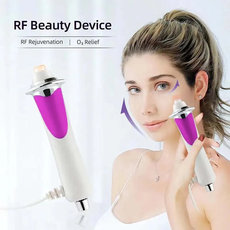 Rf Radio Frequency Face Lifting Ems Microcurrent Mesotherapy Skin Tightening Anti Wrinkle Skin Rejuvenation Beauty Oxygen Pen